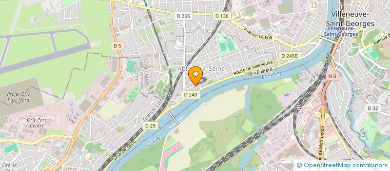 localisation de l'entreprise MONSIEUR MESNEL CASIMIR  ABLON-SUR-SEINE