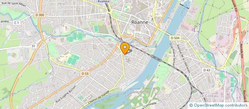 localisation de l'entreprise MONSIEUR MESRINIE BENJAIMIN à ROANNE