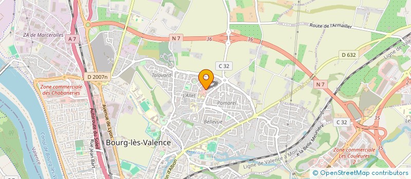 localisation de l'entreprise MONSIEUR MESROP KARMIRIAN  BOURG-LES-VALENCE