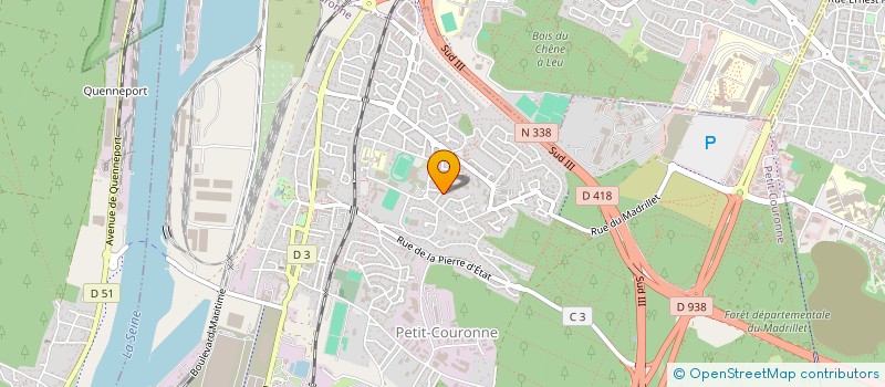 localisation de l'entreprise MONSIEUR MESSAN TYPAMM  PETIT-COURONNE