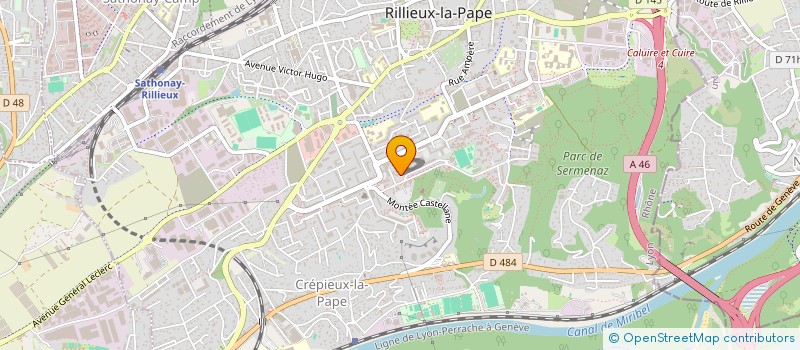 localisation de l'entreprise MONSIEUR MESSANH TOTONDE à RILLIEUX-LA-PAPE