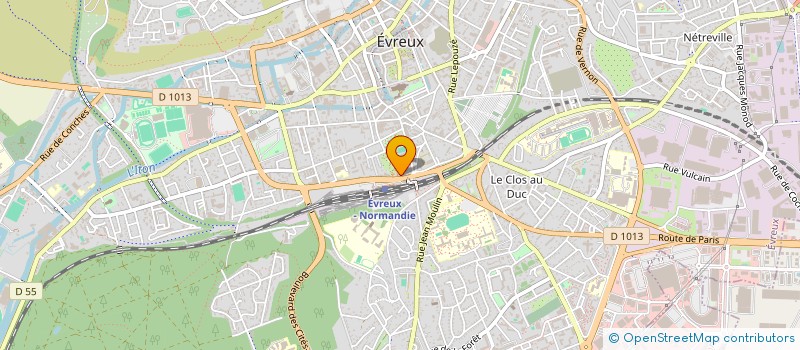 localisation de l'entreprise MONSIEUR MESSAOUD AMADJI à EVREUX