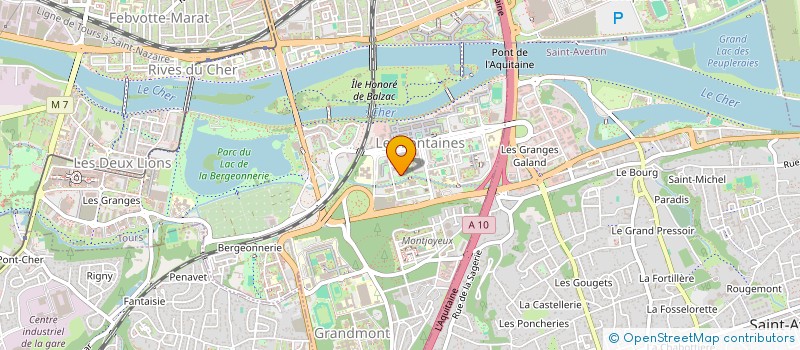 localisation de l'entreprise MONSIEUR MESSAOUD AOUCHENI  TOURS