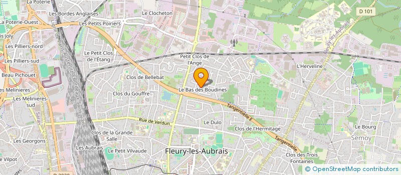 localisation de l'entreprise MONSIEUR MESSAOUD ARBIA  FLEURY-LES-AUBRAIS