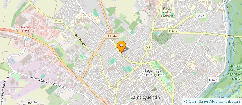 localisation de l'entreprise MONSIEUR MESSAOUD BAHLOUL à SAINT QUENTIN