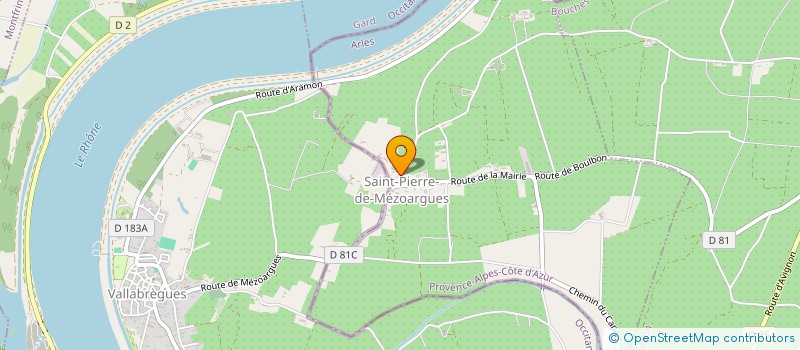 localisation de l'entreprise MONSIEUR MESSAOUD BENAICHE  SAINT-PIERRE-DE-MEZOARGUES