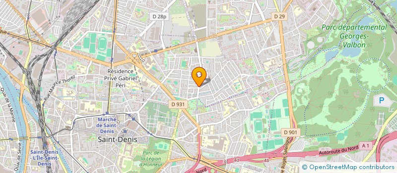 localisation de l'entreprise MONSIEUR MESSAOUD BILLIOUCH à SAINT-DENIS