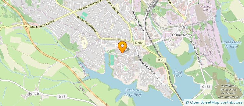 localisation de l'entreprise MONSIEUR MESSAOUD BOUAROUGUENE  TORCY