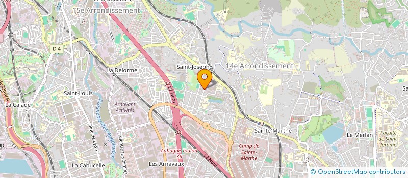localisation de l'entreprise MONSIEUR MESSAOUD BOUATROUS  MARSEILLE
