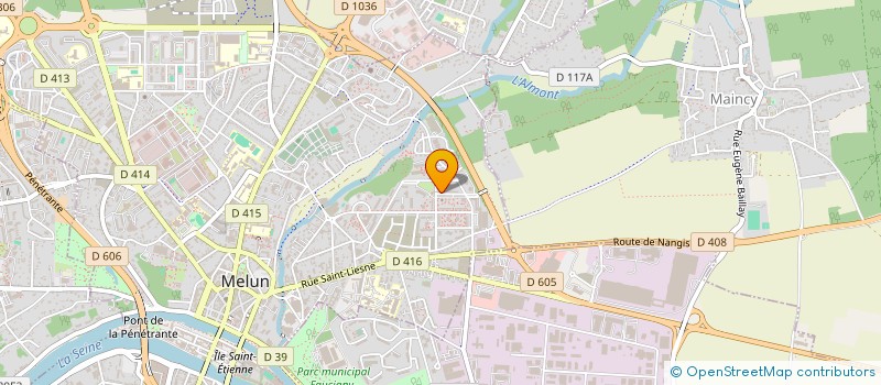 localisation de l'entreprise MONSIEUR MESSAOUD BOULAKHRAS à MELUN