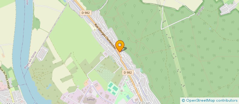 localisation de l'entreprise MONSIEUR MESSAOUD BOURGUIBA  LE TRAIT