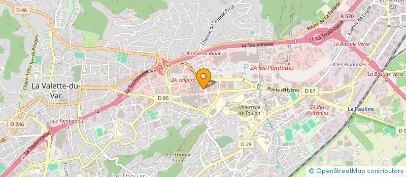 localisation de l'entreprise MONSIEUR MESSAOUD DJAIL à LA VALETTE-DU-VAR