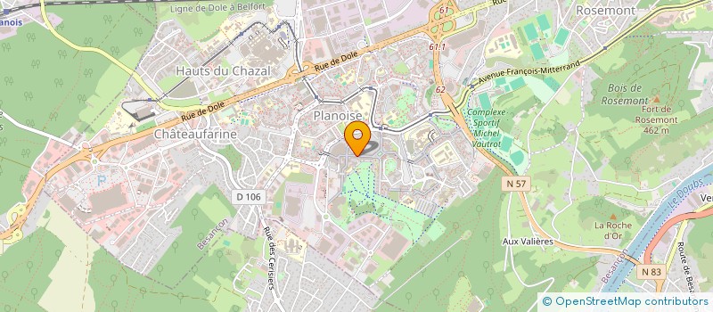 localisation de l'entreprise MONSIEUR MESSAOUD DJEDID à BESANCON