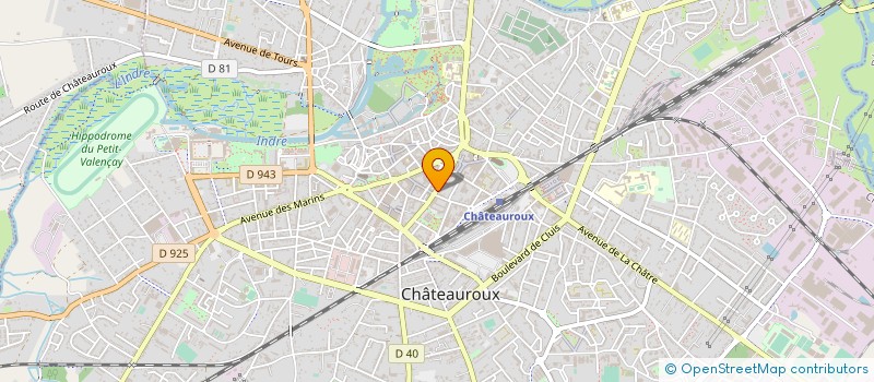 localisation de l'entreprise MONSIEUR MESSAOUD HADJ HAFSI à CHATEAUROUX