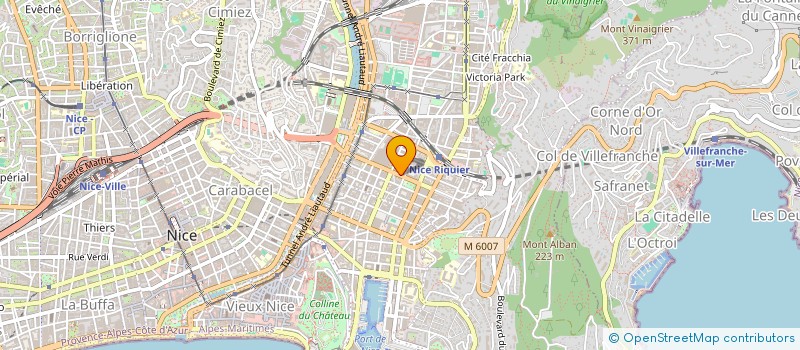 localisation de l'entreprise MONSIEUR MESSAOUD HAMDI  NICE