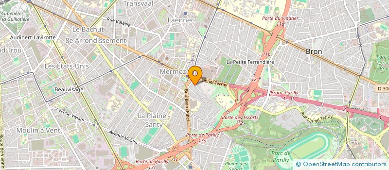 localisation de l'entreprise MONSIEUR MESSAOUD HEBBACHI  BRON