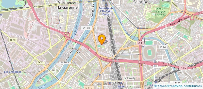 localisation de l'entreprise MONSIEUR MESSAOUD KADDOUR  SAINT-DENIS