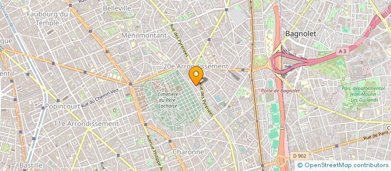 localisation de l'entreprise MONSIEUR MESSAOUD KARAR  PARIS