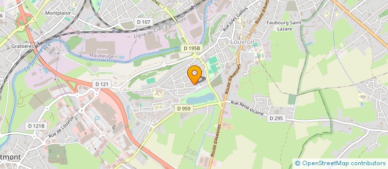 localisation de l'entreprise MONSIEUR MESSAOUD KHELFAOUI  LOUVROIL