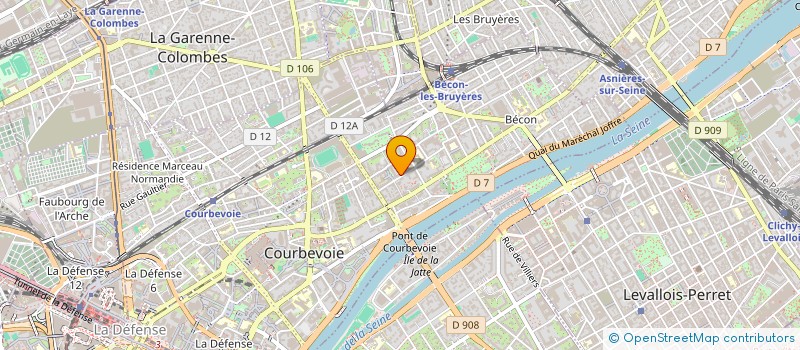 localisation de l'entreprise MONSIEUR MESSAOUD KHLIFA à COURBEVOIE