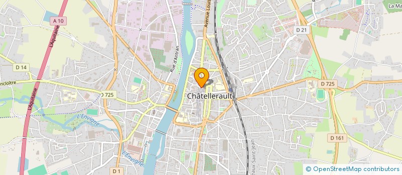 localisation de l'entreprise MONSIEUR MESSAOUD KHLIFA  CHATELLERAULT