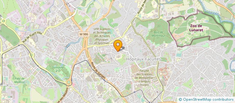 localisation de l'entreprise MONSIEUR MESSAOUD LAASRI à MONTPELLIER