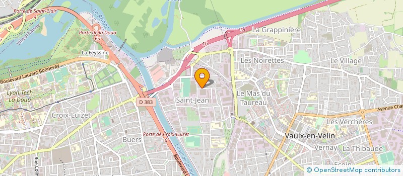 localisation de l'entreprise MONSIEUR MESSAOUD MECHRI  VILLEURBANNE