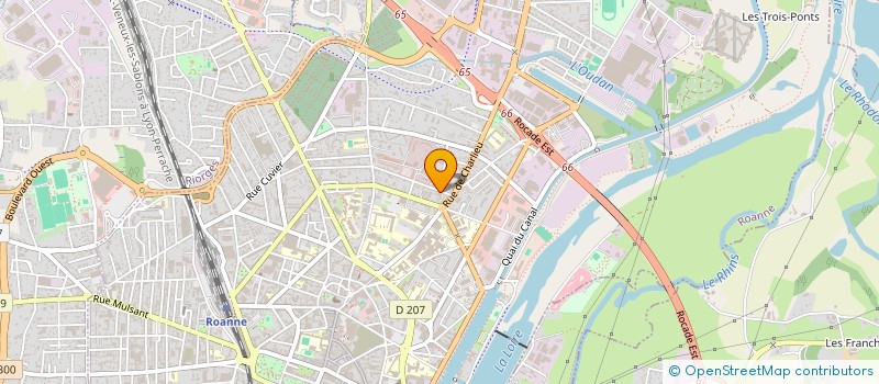 localisation de l'entreprise MONSIEUR MESSAOUD MESSEHEL à ROANNE