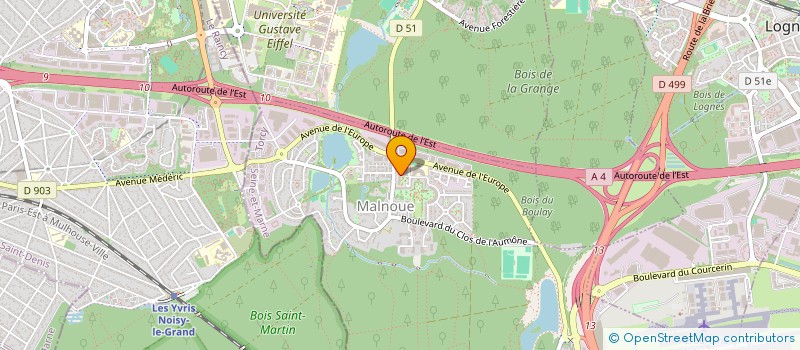 localisation de l'entreprise MONSIEUR MESSAOUD NAIM  EMERAINVILLE