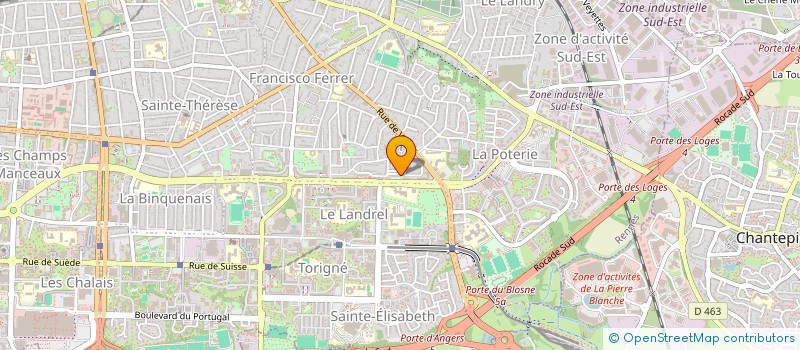 localisation de l'entreprise MONSIEUR MESSAOUD SAIDI  RENNES