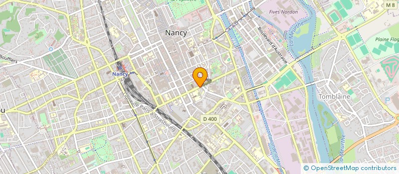 localisation de l'entreprise MONSIEUR MESSAOUD YAHIA  NANCY