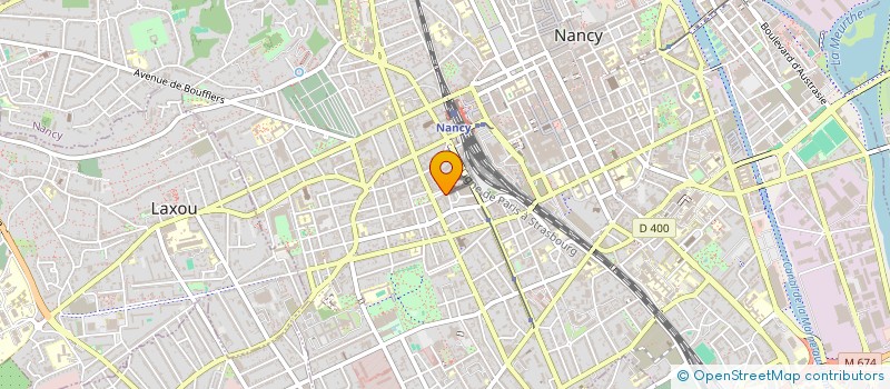 localisation de l'entreprise MONSIEUR MESSAOUED HARIZI  VANDUVRE-LES-NANCY