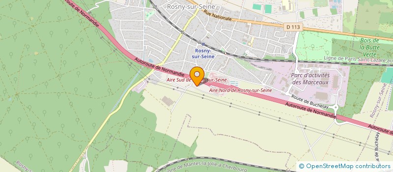 localisation de l'entreprise MONSIEUR MESSON PROENCA  ROSNY-SUR-SEINE