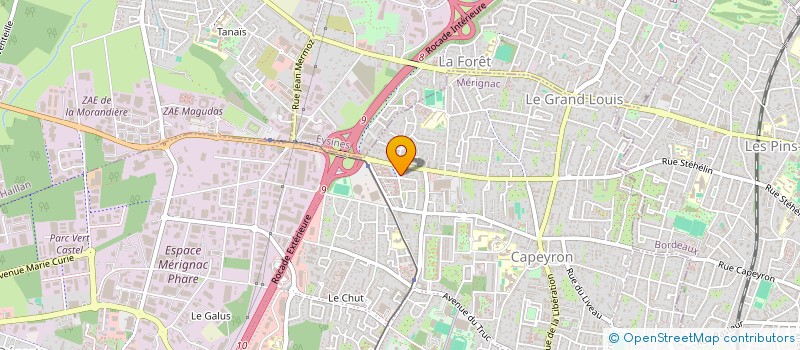 localisation de l'entreprise MONSIEUR MESTAFA SLAMA  MERIGNAC