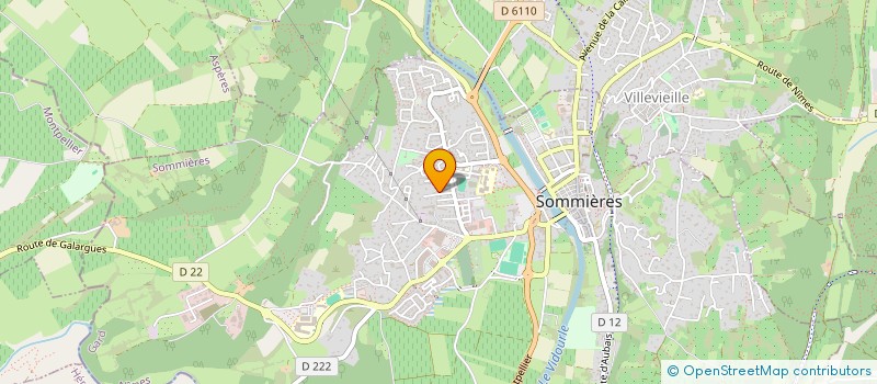 localisation de l'entreprise MONSIEUR MESTRE FERNANDEZ  SOMMIERES