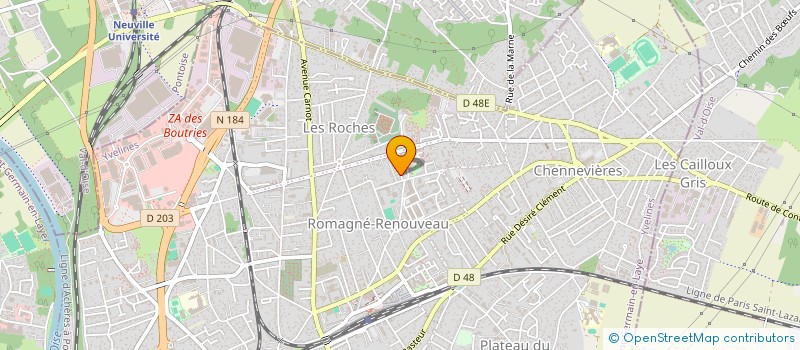 localisation de l'entreprise MONSIEUR MESTREFERA FLATIESCO  CONFLANS-SAINTE-HONORINE