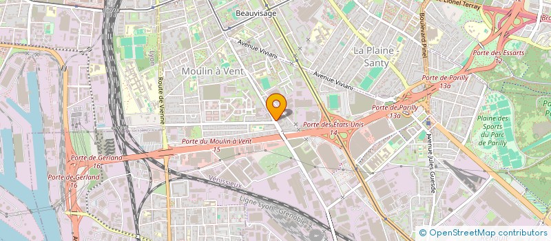 localisation de l'entreprise MONSIEUR MESUT COLAK  VENISSIEUX