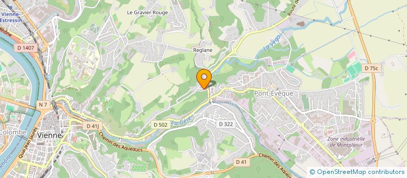 localisation de l'entreprise MONSIEUR MESUT KUS à VIENNE