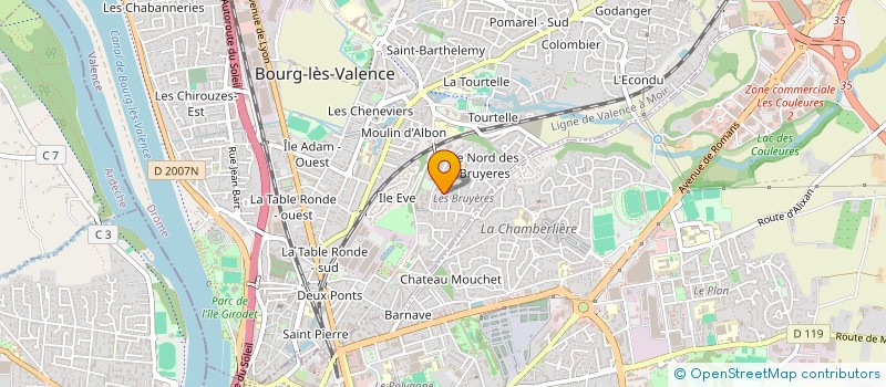 localisation de l'entreprise MONSIEUR MESUT OGUL  BOURG-LES-VALENCE