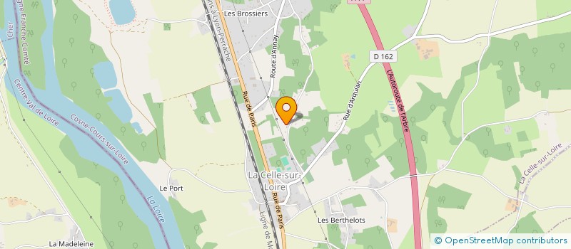 localisation de l'entreprise MONSIEUR MESUT SAHIN à LA CELLE-SUR-LOIRE