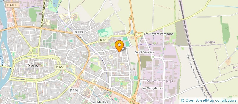 localisation de l'entreprise MONSIEUR MESUT UNAL  SENS