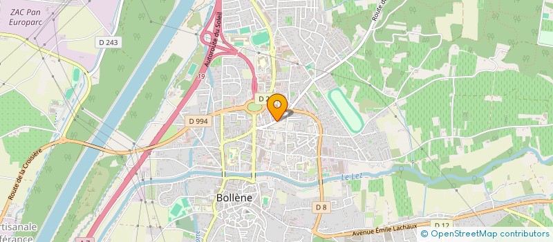 localisation de l'entreprise MONSIEUR MESUT YIGIT à BOLLENE