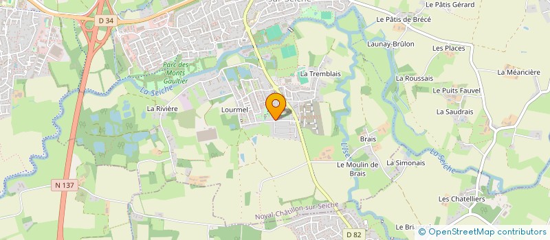 localisation de l'entreprise MONSIEUR METEHAN COBAN  NOYAL-CHATILLON-SUR-SEICHE
