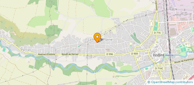 localisation de l'entreprise MONSIEUR METEHAN KOC  ISSOIRE