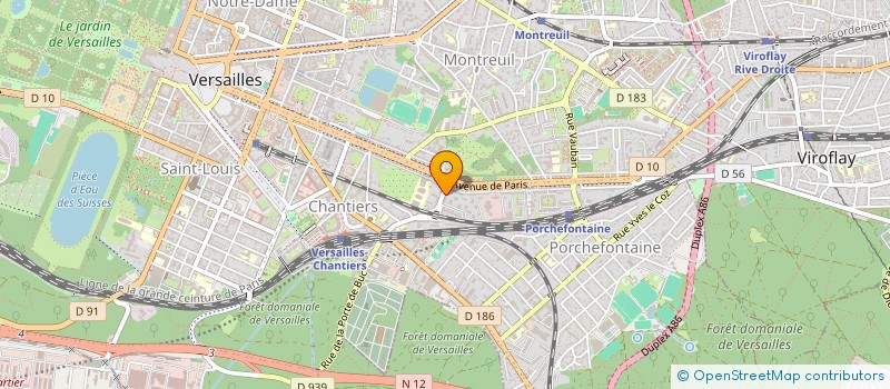 localisation de l'entreprise MONSIEUR METEHAN METE à VERSAILLES