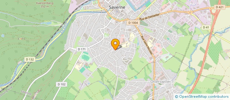 localisation de l'entreprise MONSIEUR METIN AKTAS  SAVERNE