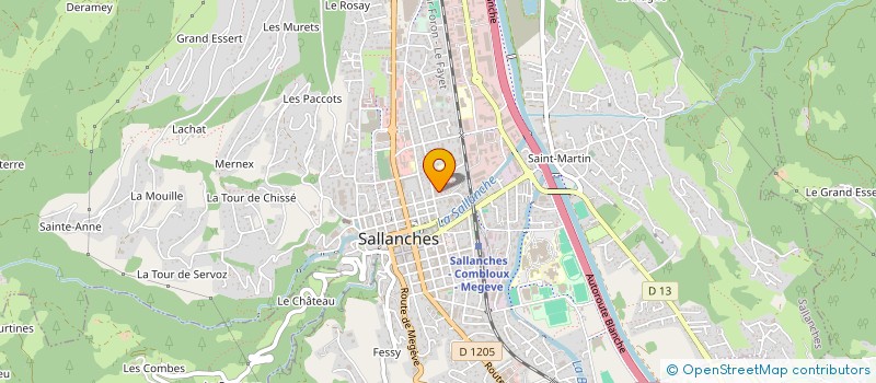 localisation de l'entreprise MONSIEUR METIN ALICIKUS à SALLANCHES