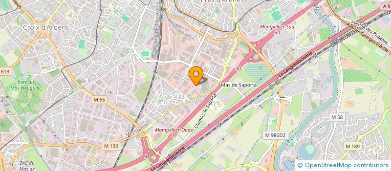 localisation de l'entreprise MONSIEUR METIN ASLAN  MONTPELLIER