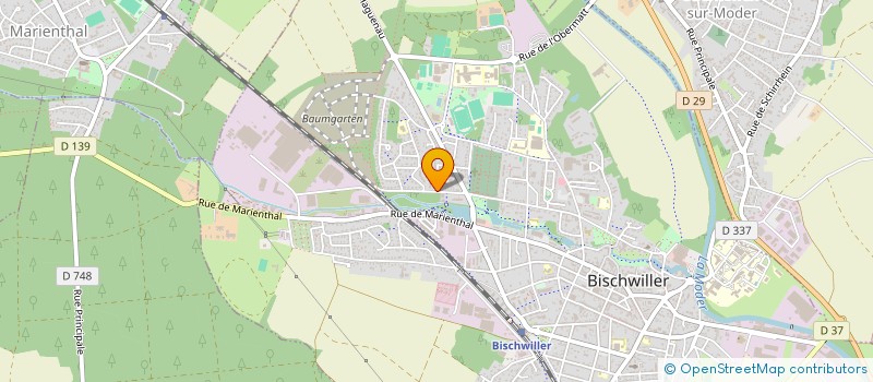 localisation de l'entreprise MONSIEUR METIN CUCI  BISCHWILLER