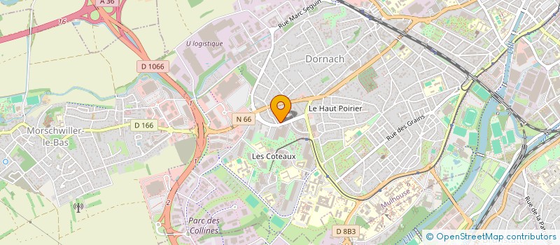 localisation de l'entreprise MONSIEUR METIN DEVE  MULHOUSE